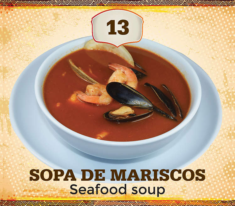 SOPA DE MARISCOS
